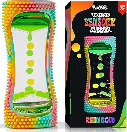 BUNMO Liquid Motion Bubbler Sensory Toy - Calming Fidget Toy for Kids & Adults, Textured Silicone... | Amazon (US)