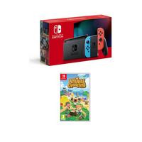 Nintendo Switch Neon Console with Animal Crossing New Horizon | Very (UK)