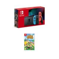 Nintendo Switch Neon Console with Animal Crossing New Horizon | Very (UK)