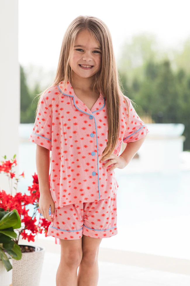 Kid's Good To Get Away Firework Bamboo Set | Pink Lily