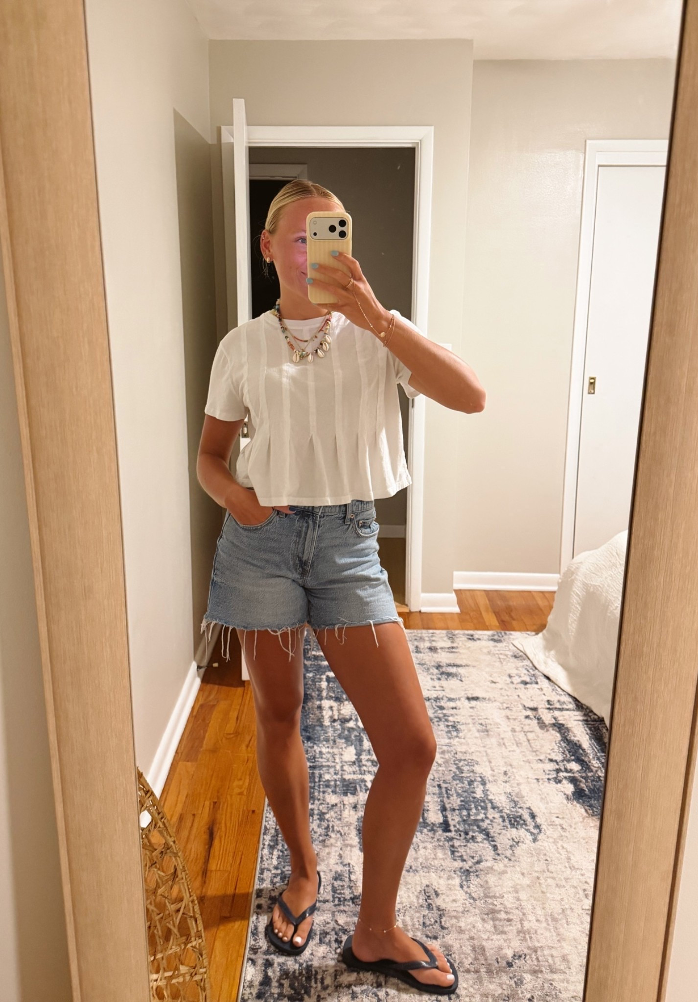 linked everything I could!! Size 26 in shorts and small top! 

Free people, pistola, casual outfit, jean shorts, havianna’s, sandals outfit

#LTKootd