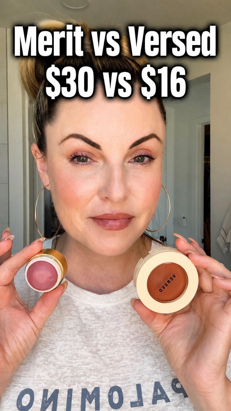 Merit vs Versed cream blush — same founder, half the price! Testing the $30 vs $16 dupe on my cheeks ✨ Which one wins? Tap to shop both & see my full review!

#LTKgrwm #LTKOver40 #LTKBeauty