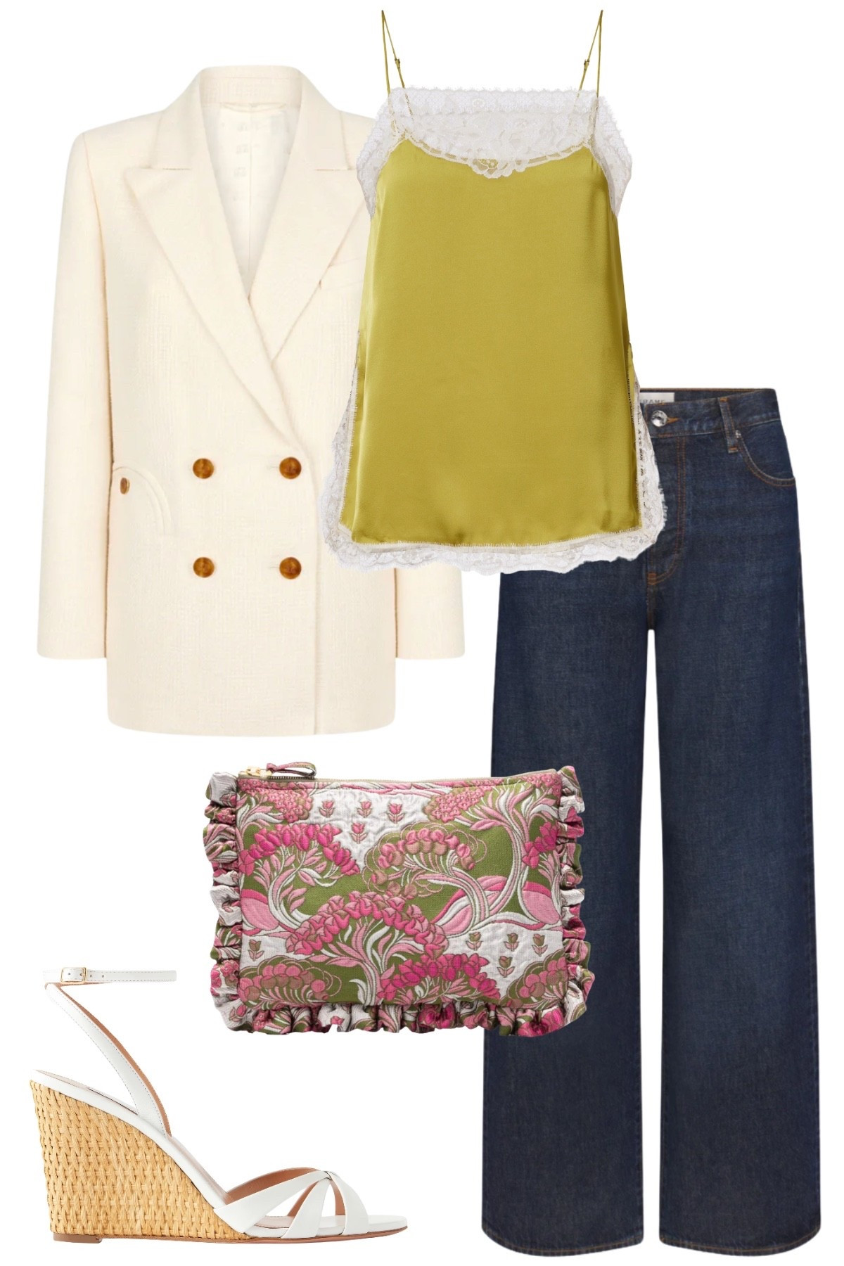 Sneak peek from my Substack Spring lookbook! This is what my clients receive after a closet edit. 20-30 pieces styled into 20+ outfits. Full lookbook at natalieyerger.substack.com!

Spring capsule, spring capsule wardrobe, capsule spring, spring outfit inspiration, spring outfit ideas, spring outfits

#LTKgrwm #LTKootd #LTKSeasonal