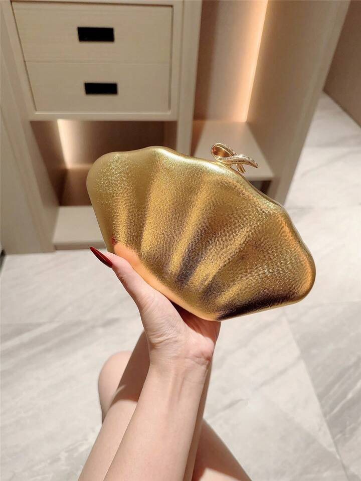 1 pieza Bolso de embrague de lujo especialmente diseñado con cristales brillantes, bolso de fies... | SHEIN