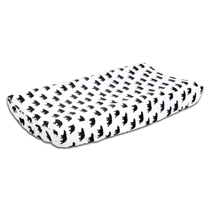 Woodland Dreams Bear Changing Pad Cover by The Peanut Shell | Amazon (US)