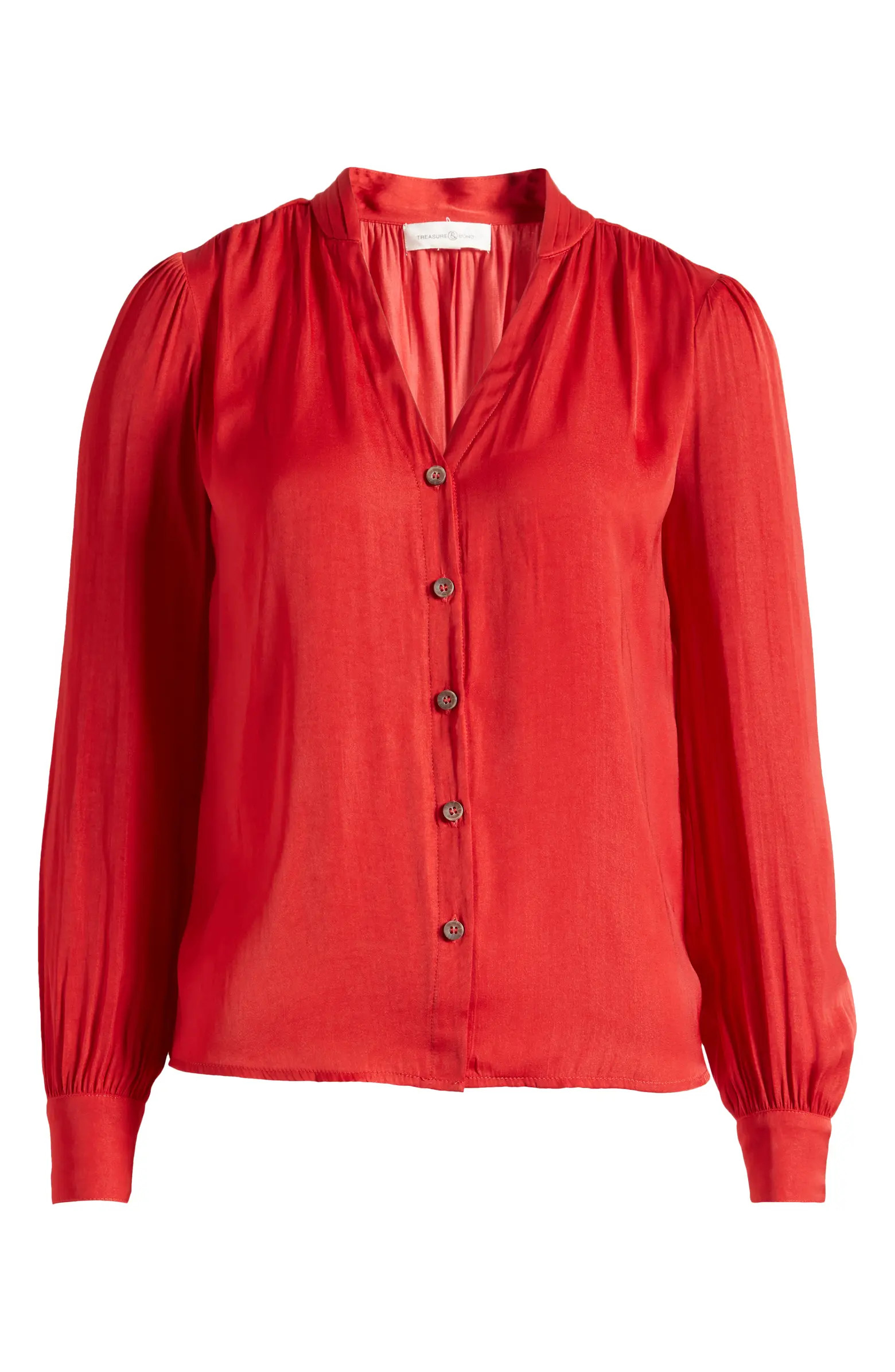 Pintuck Popover Top | Nordstrom