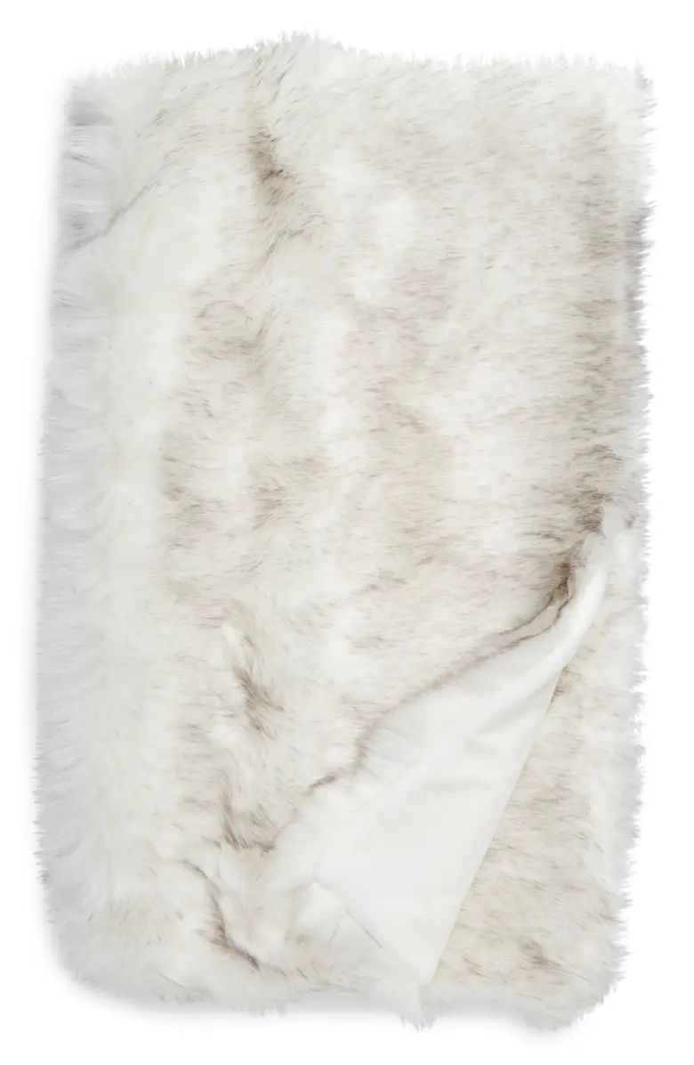 Arctic Faux Fur Throw Blanket | Nordstrom