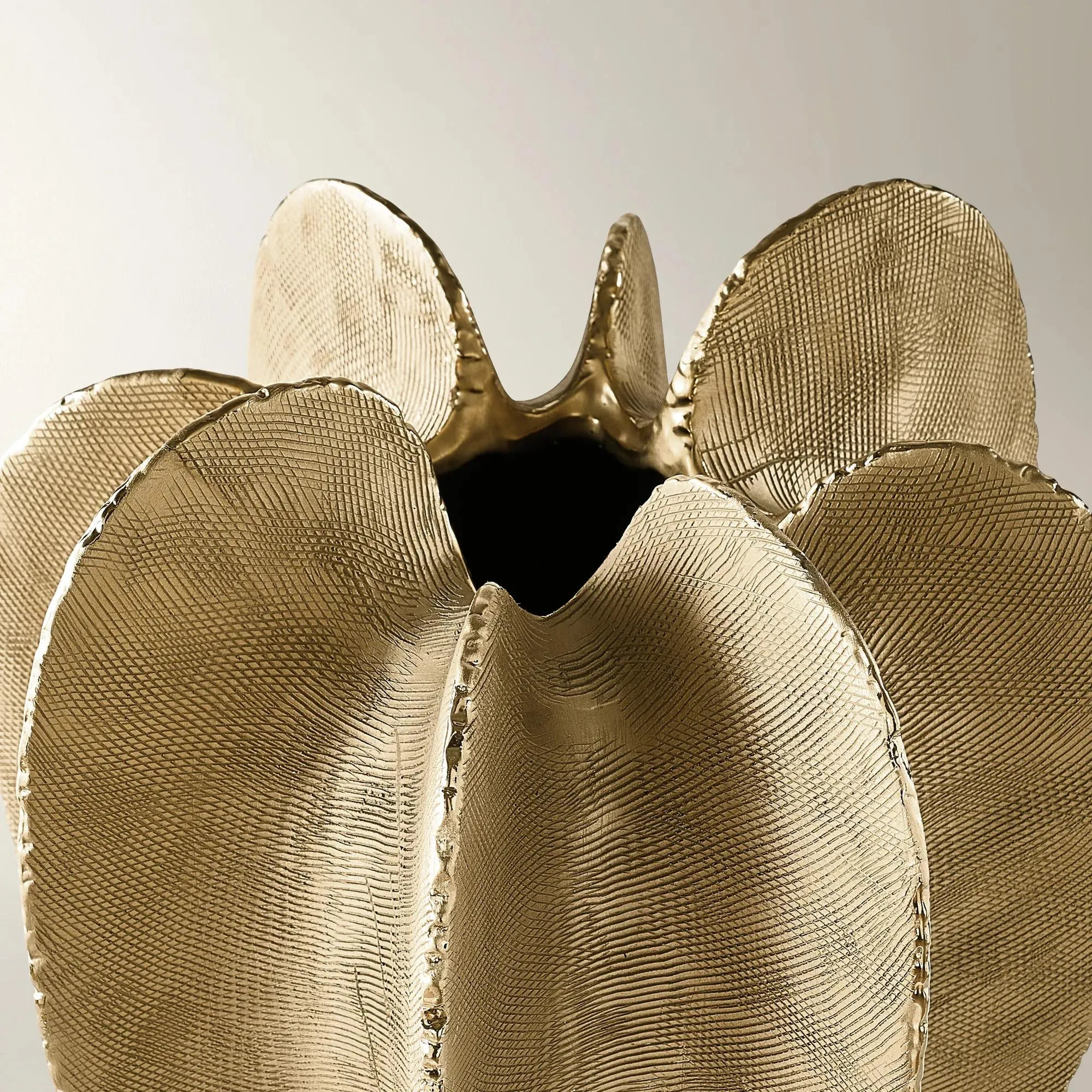 Kosta Ceramic Vase - Soft Gold | Z Gallerie