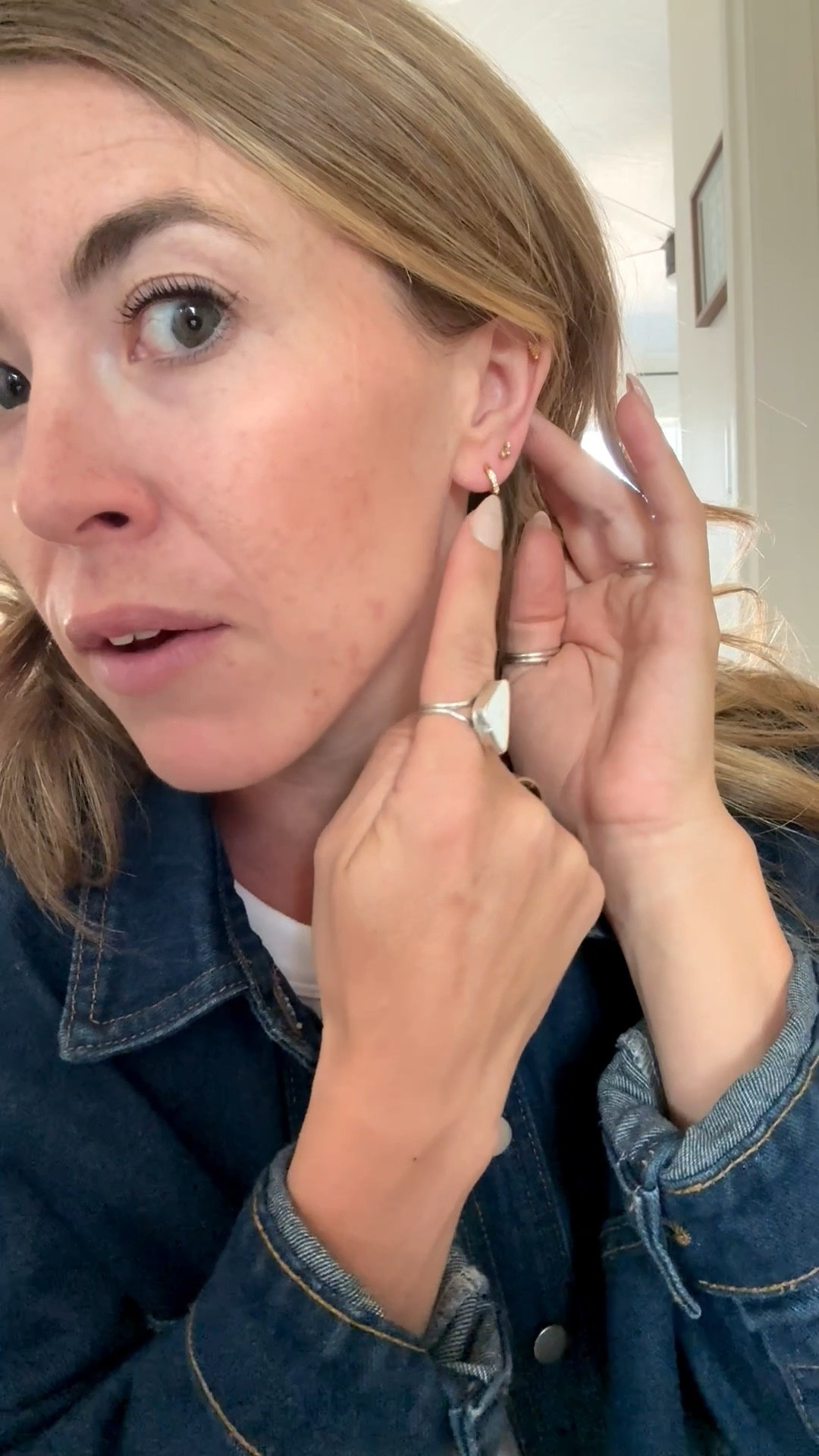 The jewelry you can sleep, swim and sweat in @LINNY CO screw back earrings and Huggies Mae for the perfect stack 

#LTKgrwm #LTKdayinmylife