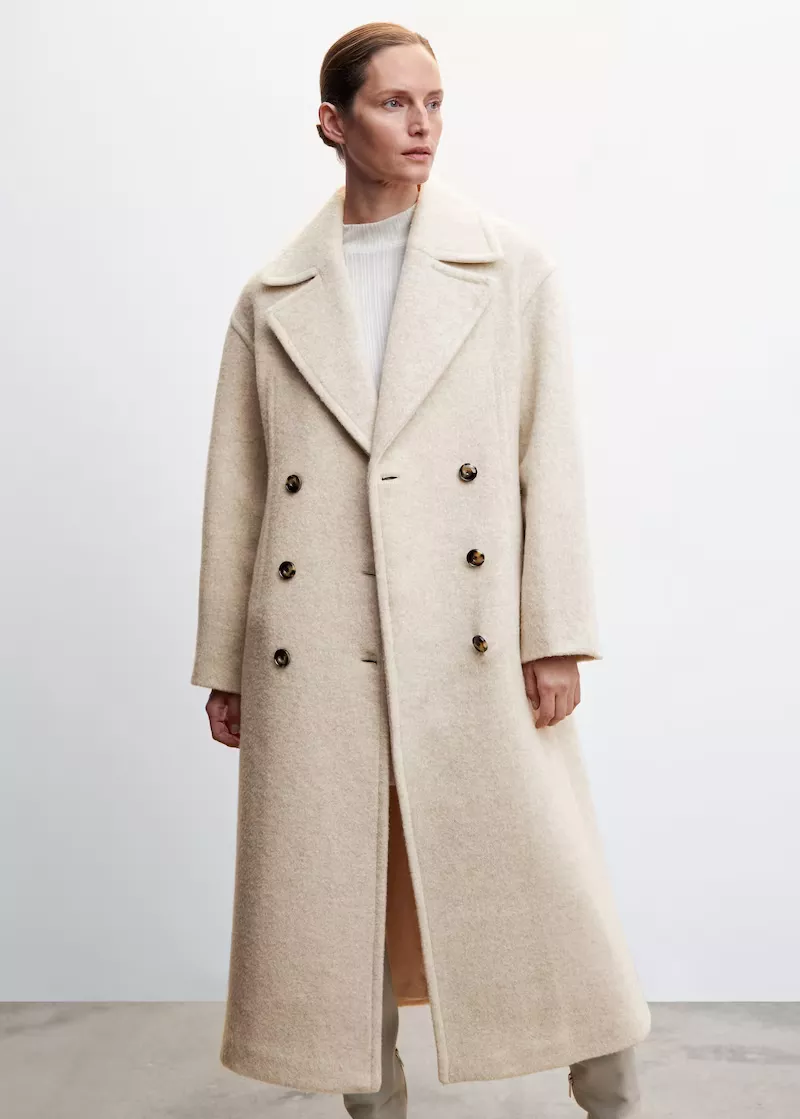 Paulin Coat - Ecru - Virgin wool - … curated on LTK