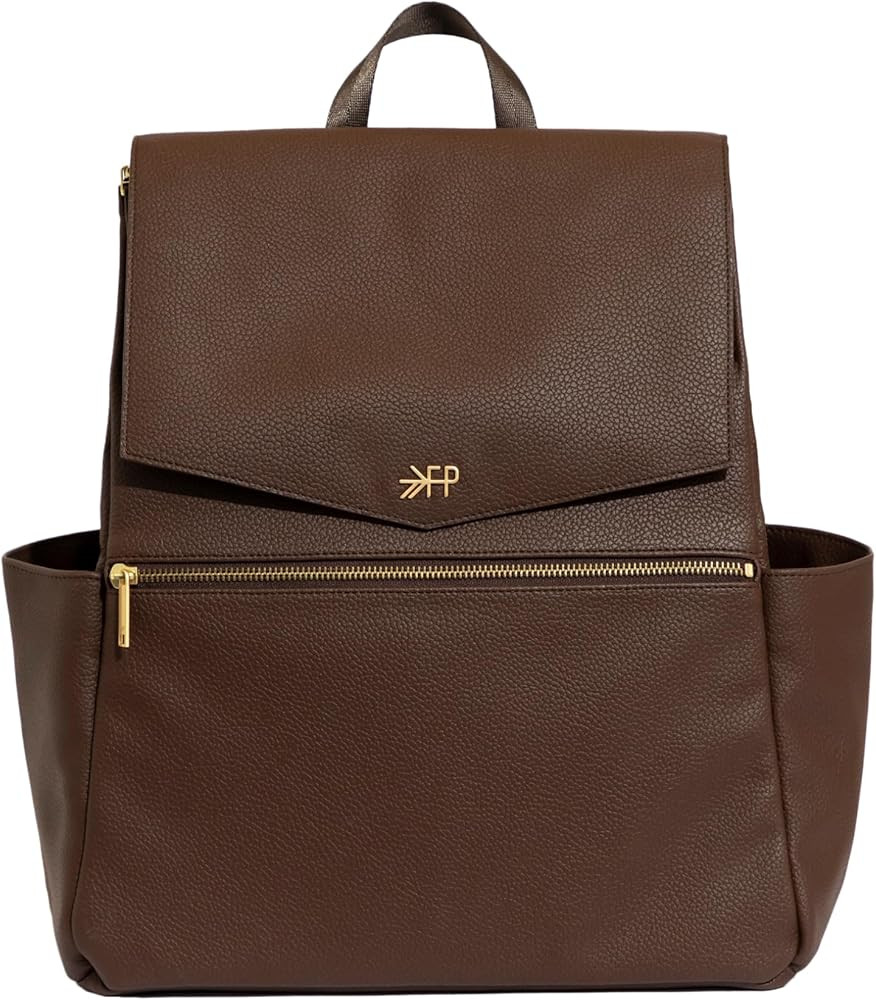 Freshly Picked Classic II Diaper Bag Backpack, Wipeable Vegan Leather With Changing Pad, Converti... | Amazon (US)
