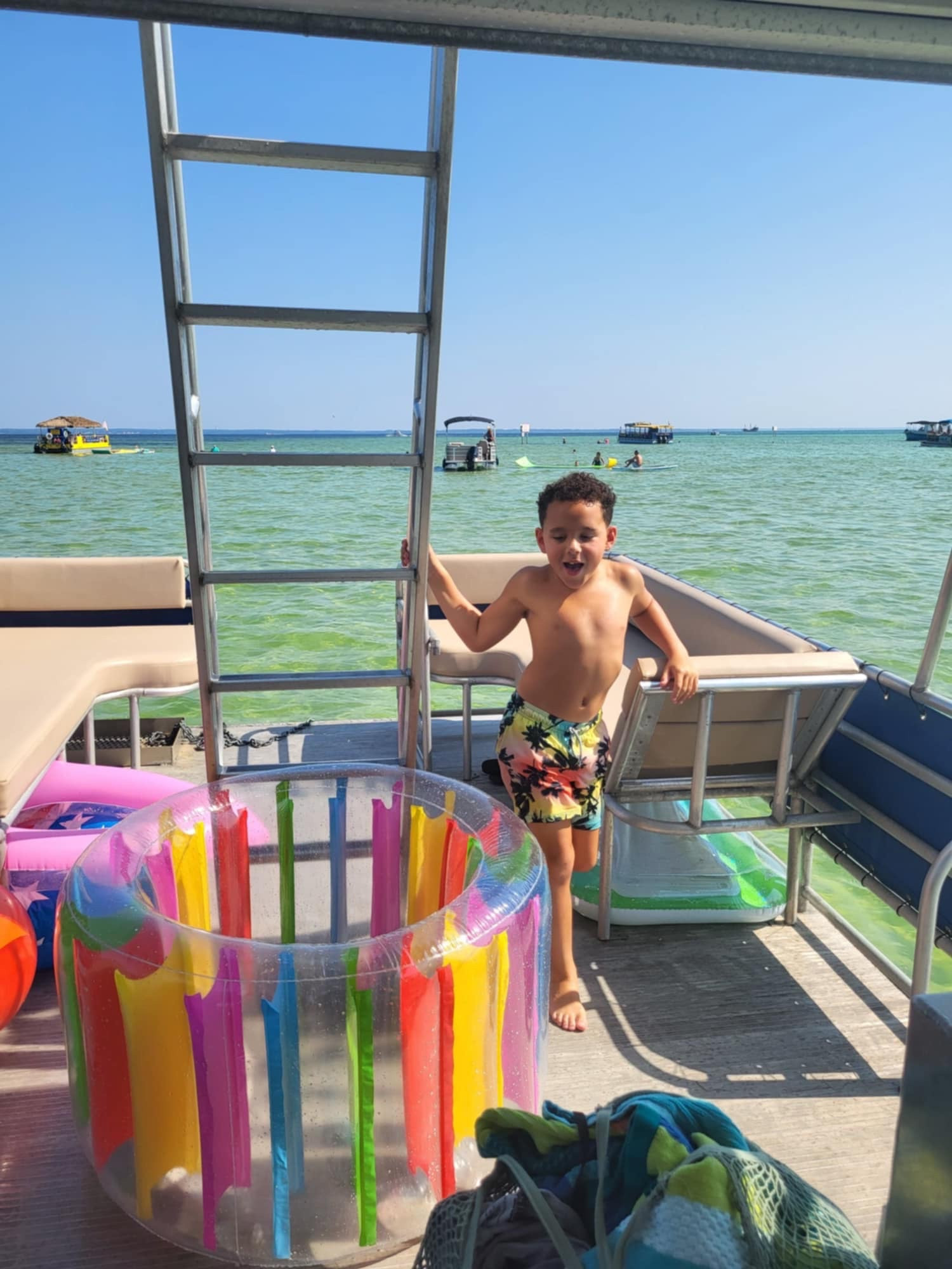 Brought our floaties from CO to FL! Durable and another fan favorite. The colorful hamster wheel is a must-have for the pool season. 

#LTKKids #LTKSeasonal #LTKSwim