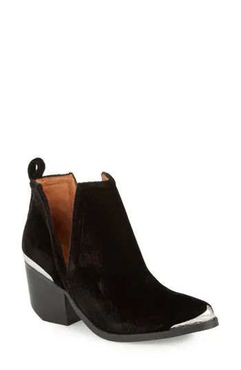 Women's Jeffrey Campbell Cromwell Cutout Western Boot, Size 9 M - Black | Nordstrom