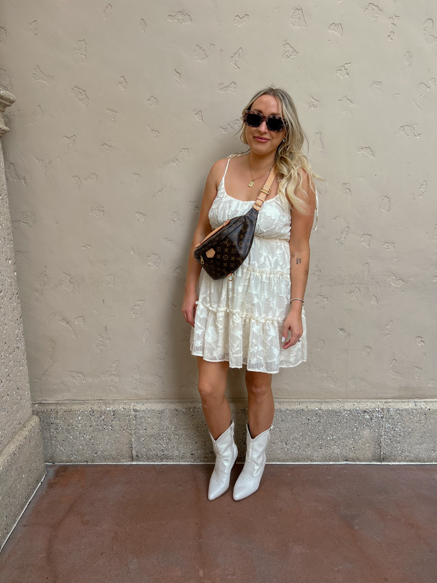 It’s giving bachelorette, but it was really taking the kids to eat BBQ. Risky choice wearing a white dress but we made it out with minimal damage. Team white cowgirl boots with everything 🤠




#LTKmidsize #LTKfindsunder100 #LTKshoecrush