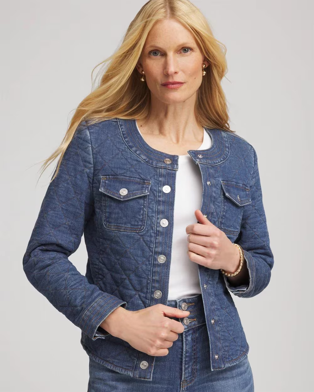 Quilted Denim Jacket | Chico's