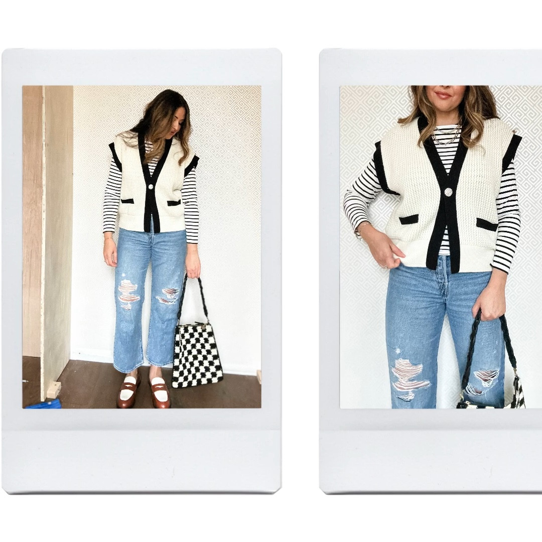 Black and white spring look 

#springoutfit #loafers #stripes

#LTKstyletip