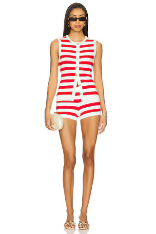 Show Me Your Mumu Devin Tank in Red Stripe from Revolve.com | Revolve Clothing (Global)