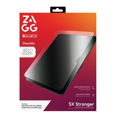 ZAGG InvisibleShield Glass Elite for iPad (A16/10th Gen) Screen Protector | Target