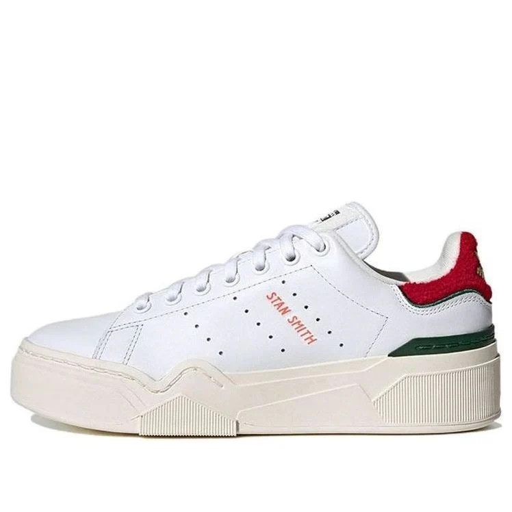 (WMNS) adidas Stan Smith Bonega 2B 'White Scarlet Green' HQ9882 | KICKS CREW
