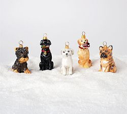 Handmade Heirloom Dog Ornaments | Pottery Barn (US)
