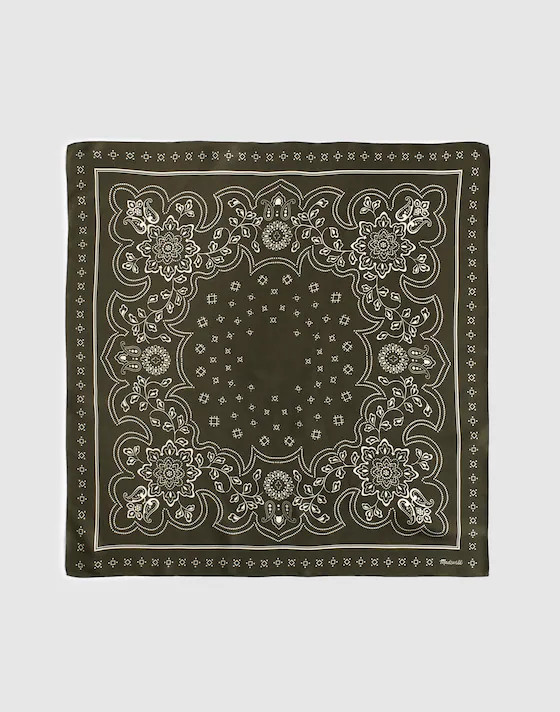 Medium Silk Bandana | Madewell