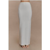 Alejandra Knit Maxi Skirt - White I MESHKI I Size M | MESHKI US