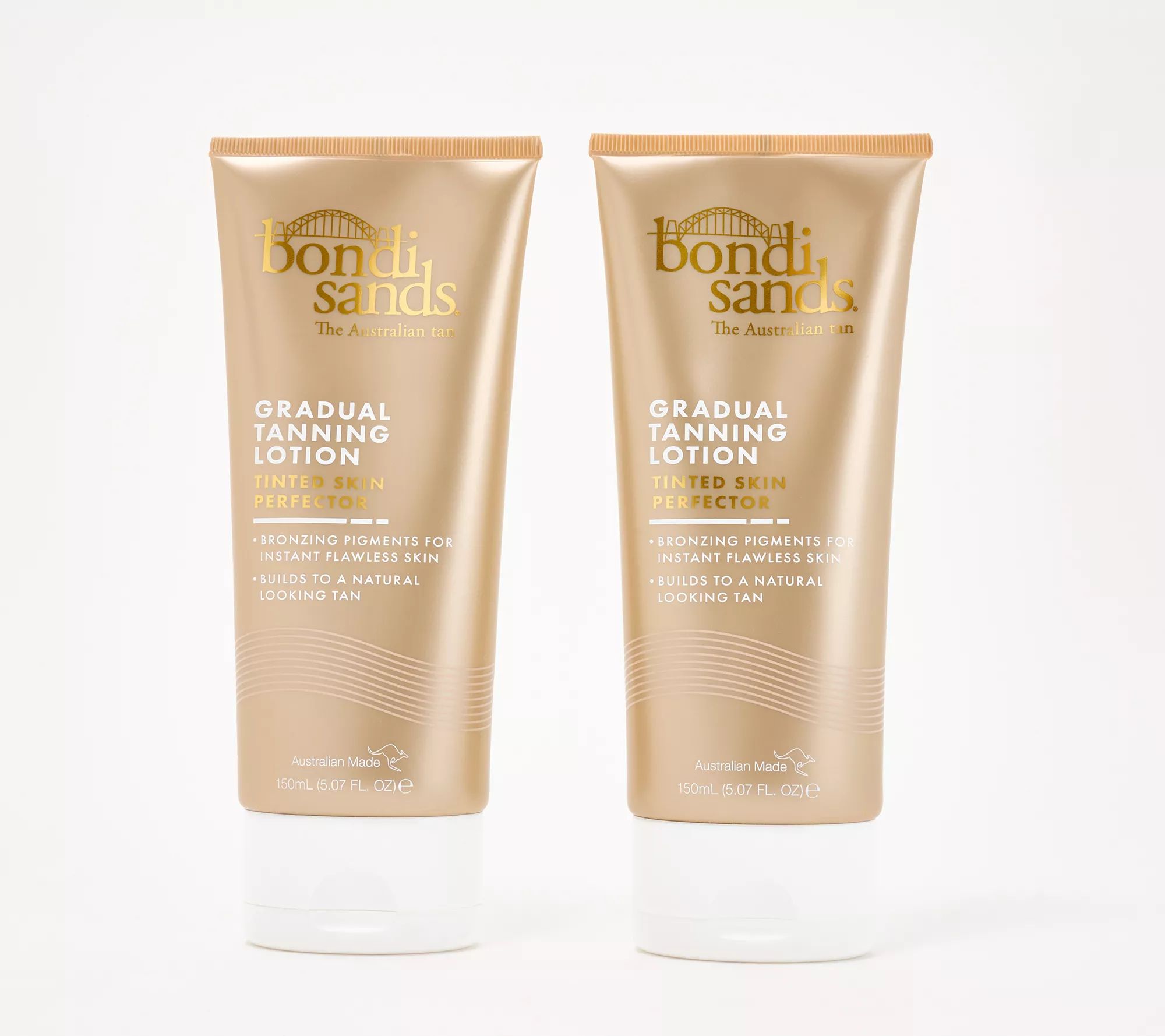 Bondi Sands Gradual Tanning Bronzed Skin Perfector Lotion Duo - QVC.com | QVC