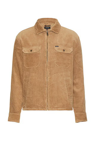Brixton Motor Jacket in Tan. - size M | Revolve Clothing (Global)