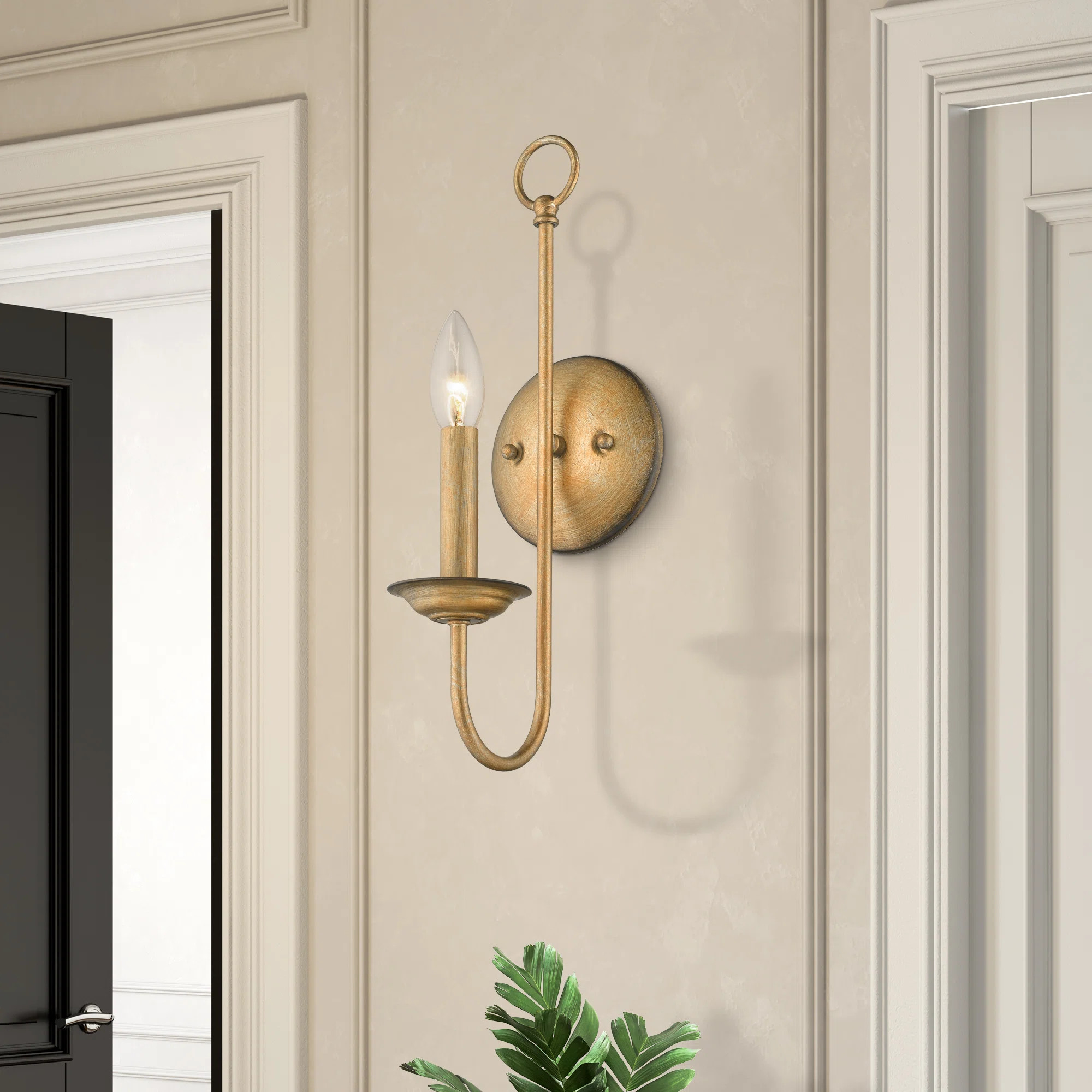 Bednarz Steel Armed Sconce | Wayfair North America