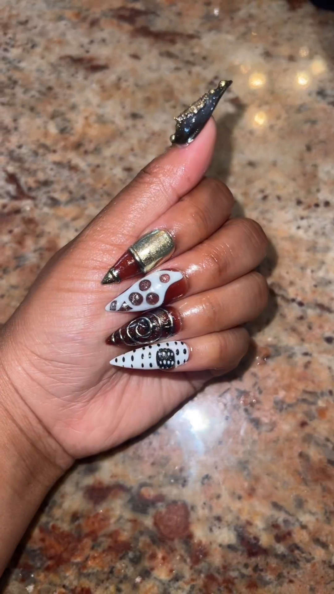 Beautiful Fall Nail Set!😍💅🏽🙌🏽🤭🔥 

#LTKStyleTip #LTKHalloween #LTKBeauty