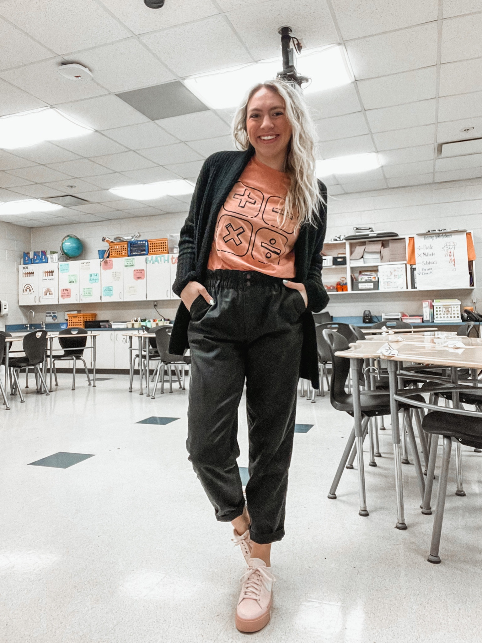 Teacher outfits, spring outfits, spring teacher outfits, work outfits, teacher fashion, teacher style, teacher shirt, math shirt, math teacher

#LTKworkwear #LTKunder50 #LTKunder100