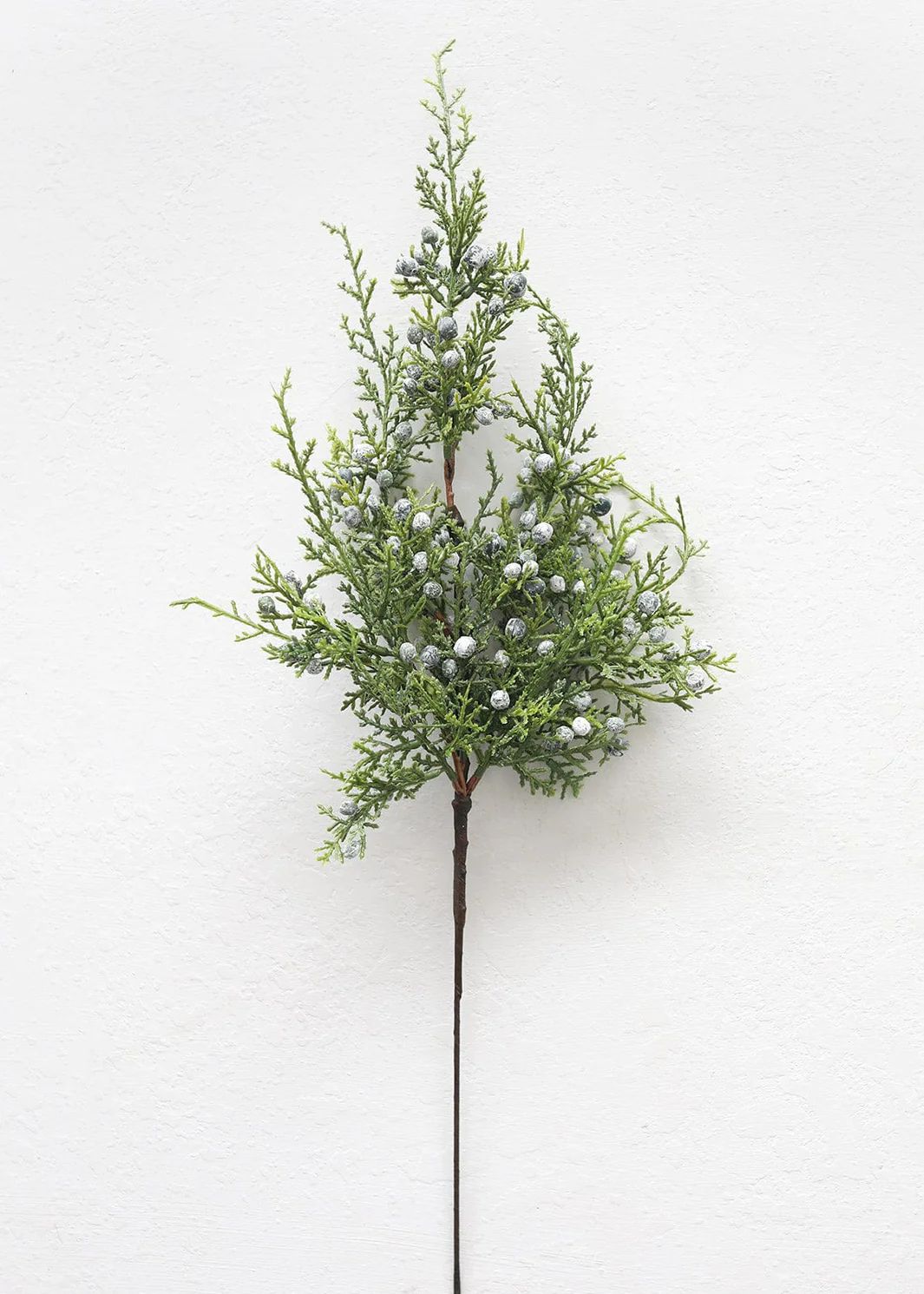 Faux Juniper Spray with Berries in Green - 18" Tall | Afloral (US)