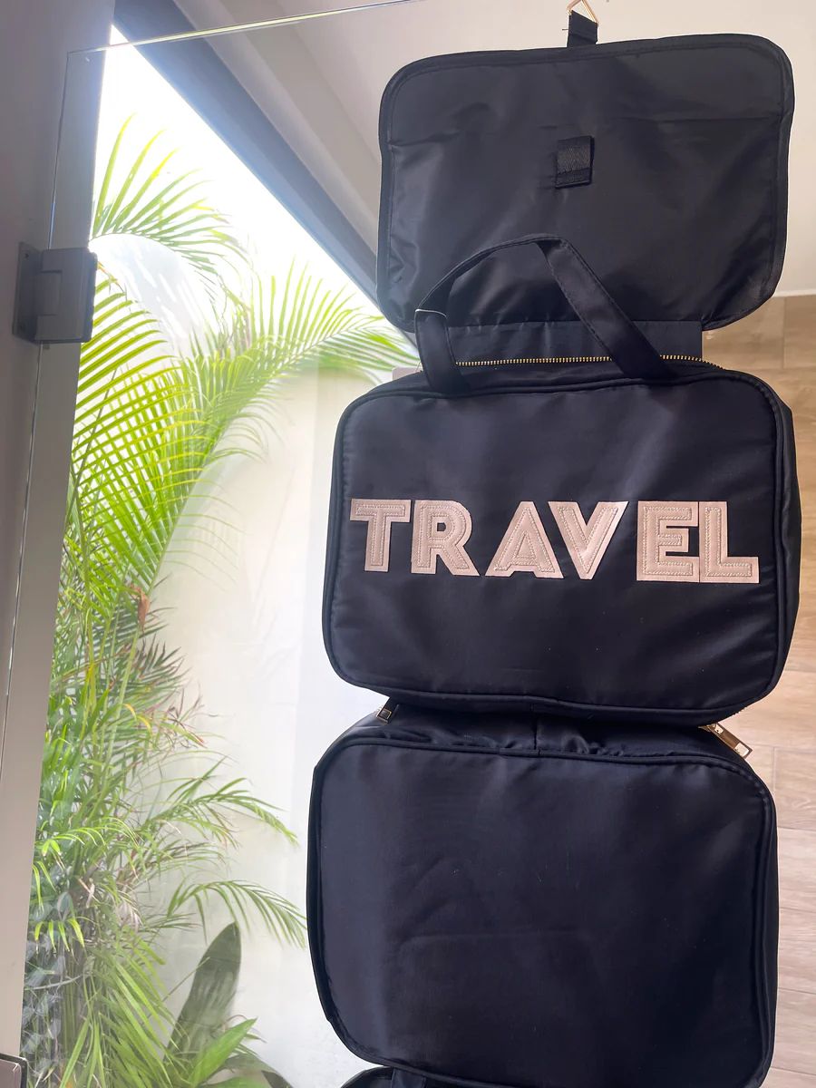 Travel Hanging Toiletry Bag | KenzKustomz