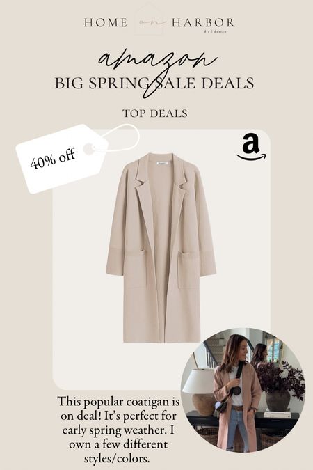My favorite coatigans are on deal today! 

#amazon #fashionfind #springstyle #bigspringsale #deals 

#LTKsalealert #LTKSeasonal #LTKstyletip
