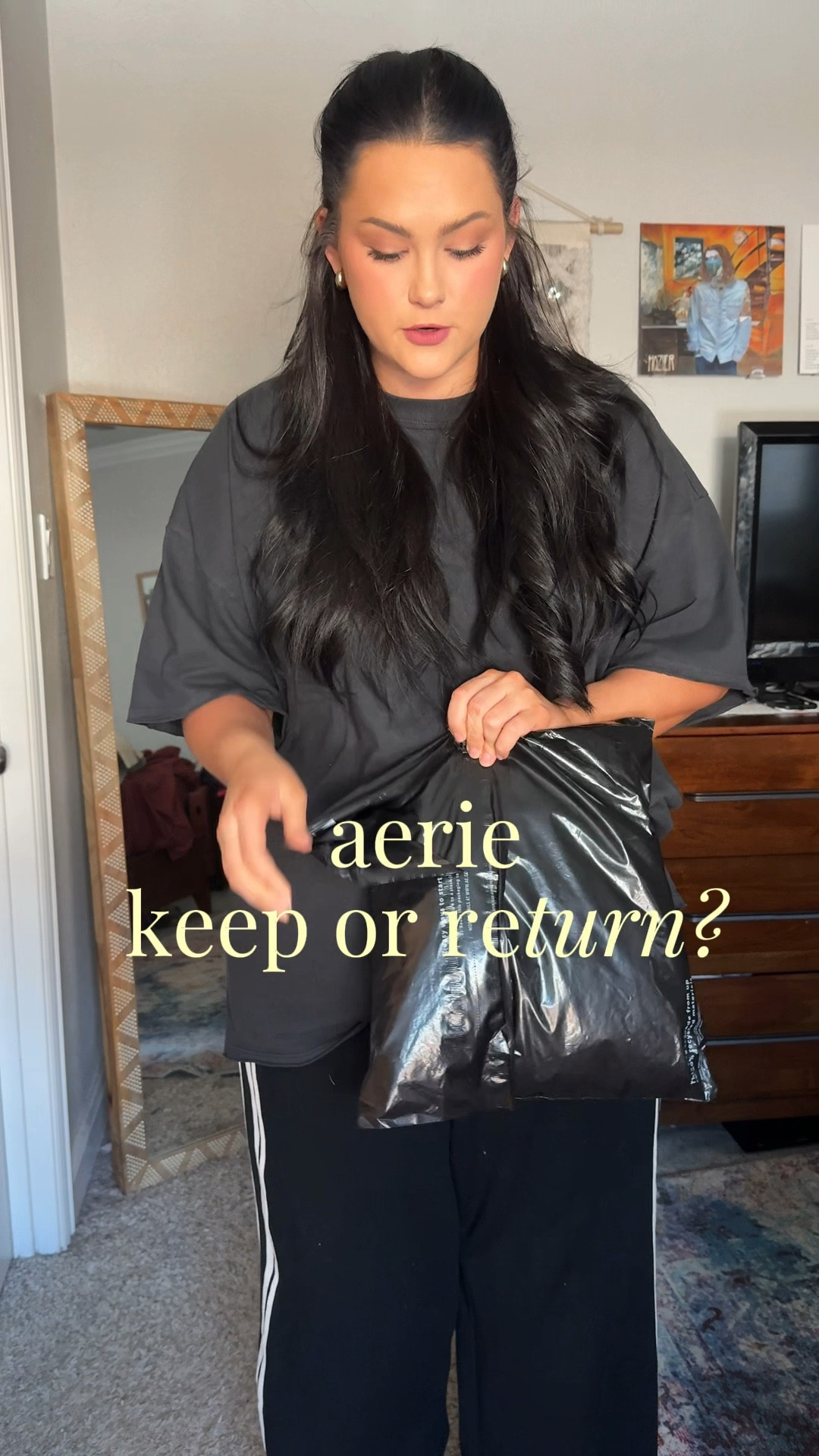 Wearing size XL in everything from @Aerie Could size down in the white top for a more fitted look!

#LTKSaleAlert #LTKgrwm #LTKMidsize