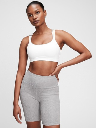 GapFit Eclipse Medium Support Strappy Sports Bra | Gap (US)