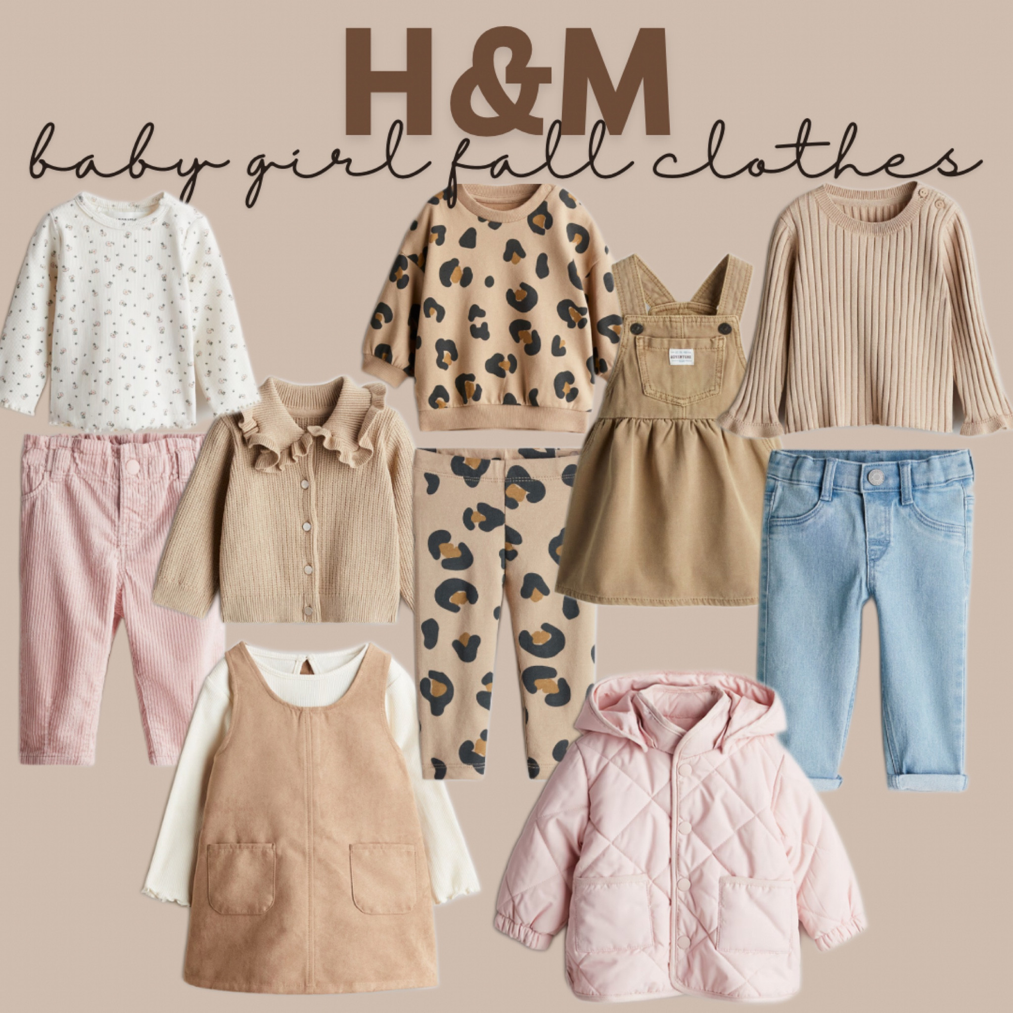 BRB WHILE I CHECK OUT MY H&M CART SO FAST WITH THESE CUTE BABY GIRL FALL PIECES!!!! 👏🏻👏🏻👏🏻 

#LTKStyleTip #LTKBaby #LTKSeasonal