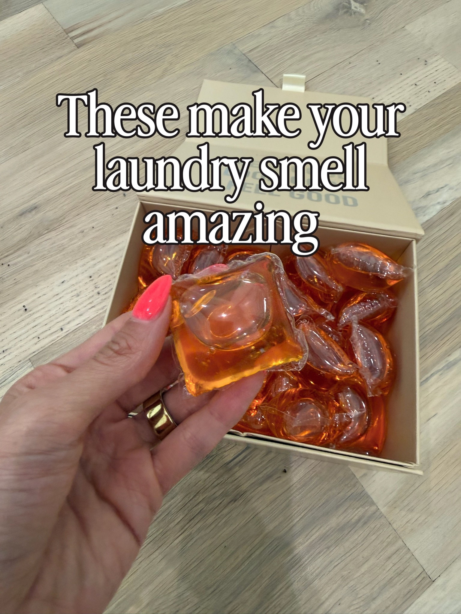 Laundry pods that make your laundry smell amazing and are so easy

#LTKHome