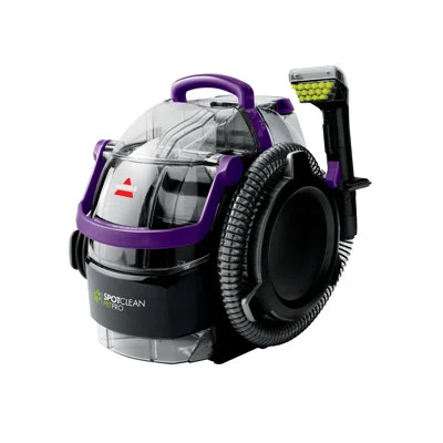 BISSELL SpotClean Pet Pro Portable Carpet Cleaner, 2458, Grapevine Purple, Black | Wayfair North America