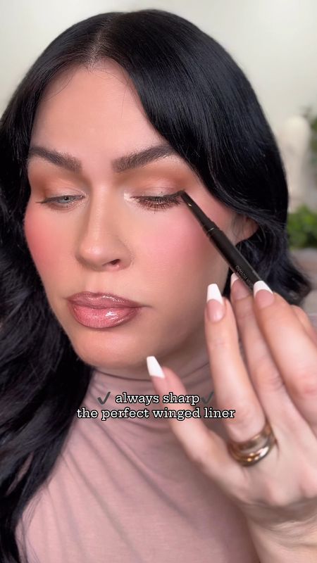 The perfect winged liner 

Makeup, eyeliner, beauty 

#LTKVideo #LTKWedding #LTKBeauty