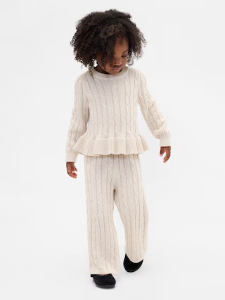 Baby & Toddler Cable-Knit Sweater Set | Gap (US)
