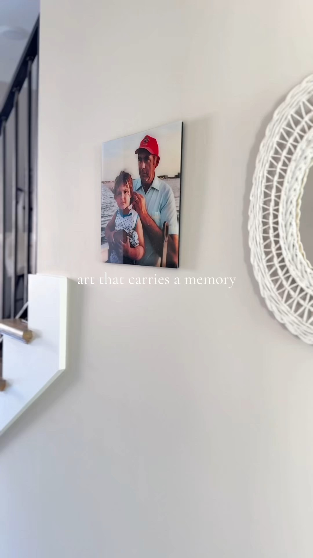 #AD | POV: you finally print the photo that’s been sitting on your phone for 3 years ♥️

i didn’t realize how much these memories would change the feeling of a space once they were actually on the wall. photos with my papaw when i was little, moments from a really hard season in north carolina, and pieces of our wedding story. all printed directly on real glass with @fractureme 

what stood out to me most:
• the color is incredibly vibrant because the image is the glass — not paper behind it
• they’re made in the usa at a carbon-neutral facility, which i really appreciate
• honestly the hardest part was choosing the photos… hanging them took minutes

if you’ve been meaning to print something meaningful instead of letting it live on your phone, this is your sign. 🫶🏼

#fractureprints #glassprints

#LTKSeasonal #LTKHome #LTKstorytime