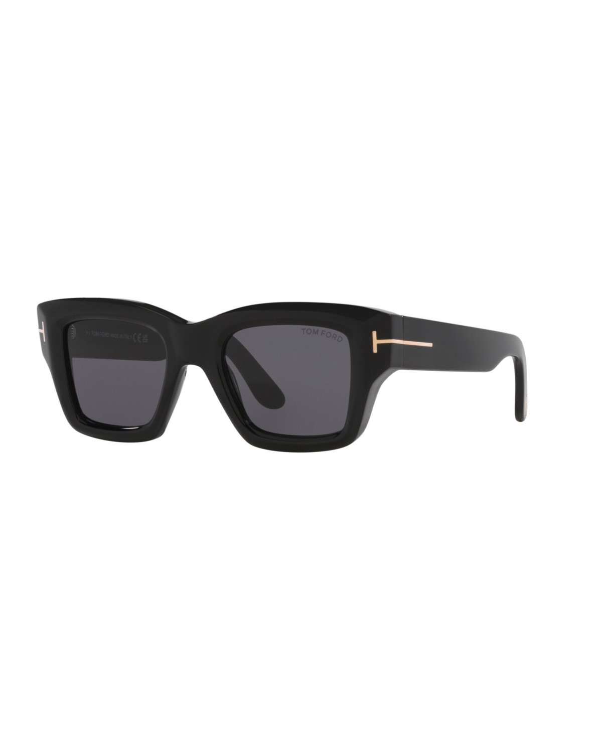 Tom Ford Men's Square Sunglasses, Ilias TR001877 - Black Shiny, Gray | Macy's