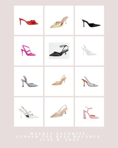 Weekly Favorites- Closed Toe Heel Roundup - June 8,2024
#ClosedtoeHeel #WomensFashion #Heels #ShoeLove 
#ShoeAddict #FashionShoes #ShoeStyle #ChicShoes #HighHeels #StylishHeels #HeelsLover #TrendyShoes 
#SummerHeels #PartyShoes #ElegantShoes #ShoeTrends #Fashionista #Footwear #OOTD #FashionInspo


#LTKStyleTip #LTKShoeCrush #LTKSeasonal