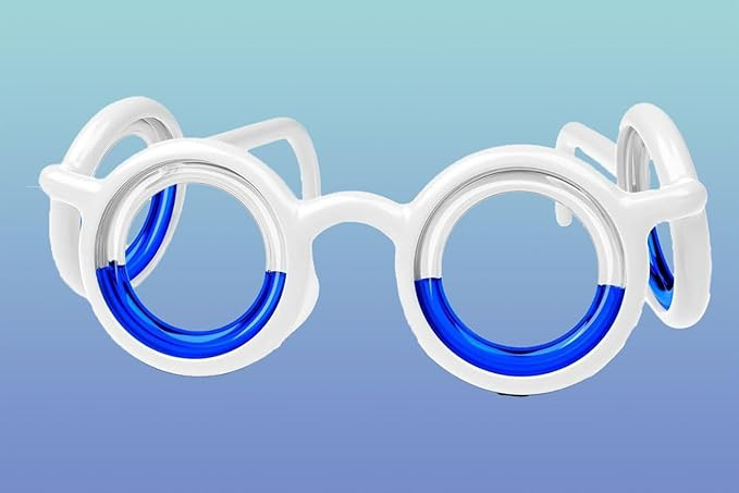 White Motion Sickness Glasses - Stylish Frame, Motion Sickness Relief for Car, Plane, Boat Travel... | Amazon (US)