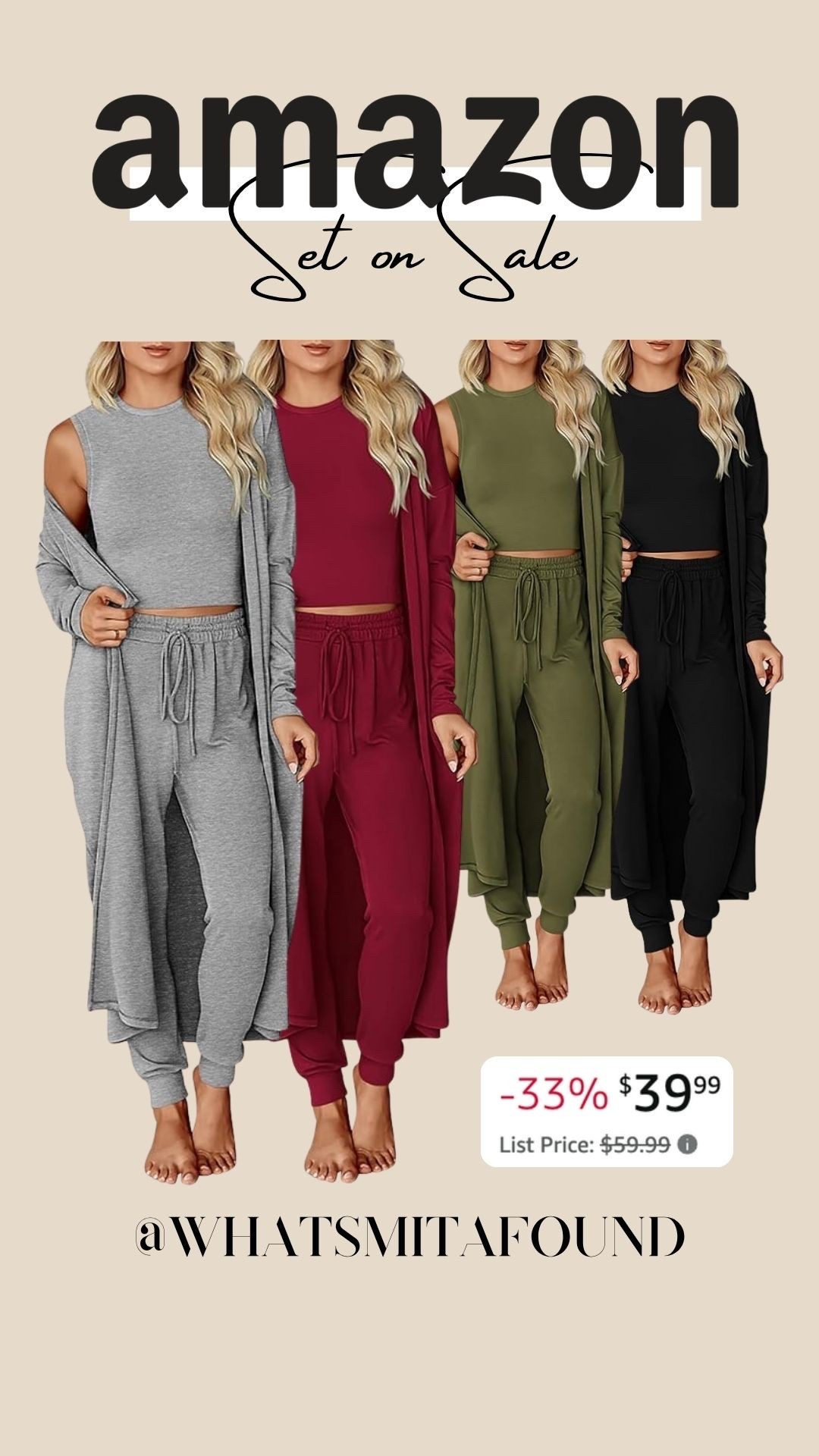 Major sale on this Amazon set!

#LTKootd #LTKU #LTKSaleAlert