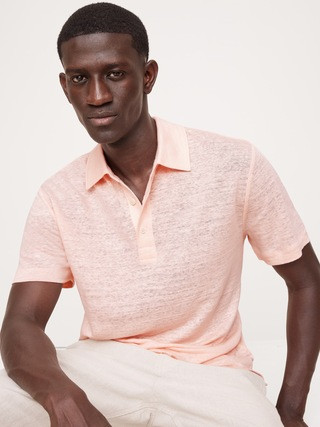 Linen Polo | Banana Republic (US)