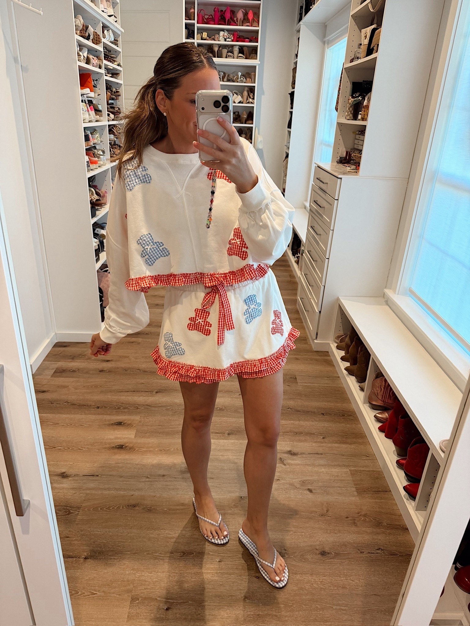 The cutest set from Amazon! I’m in a medium set with sweatshirt and skort, sandals and accessories- fits tts.

#LTKgrwm #LTKdayinmylife #LTKStyleTip
