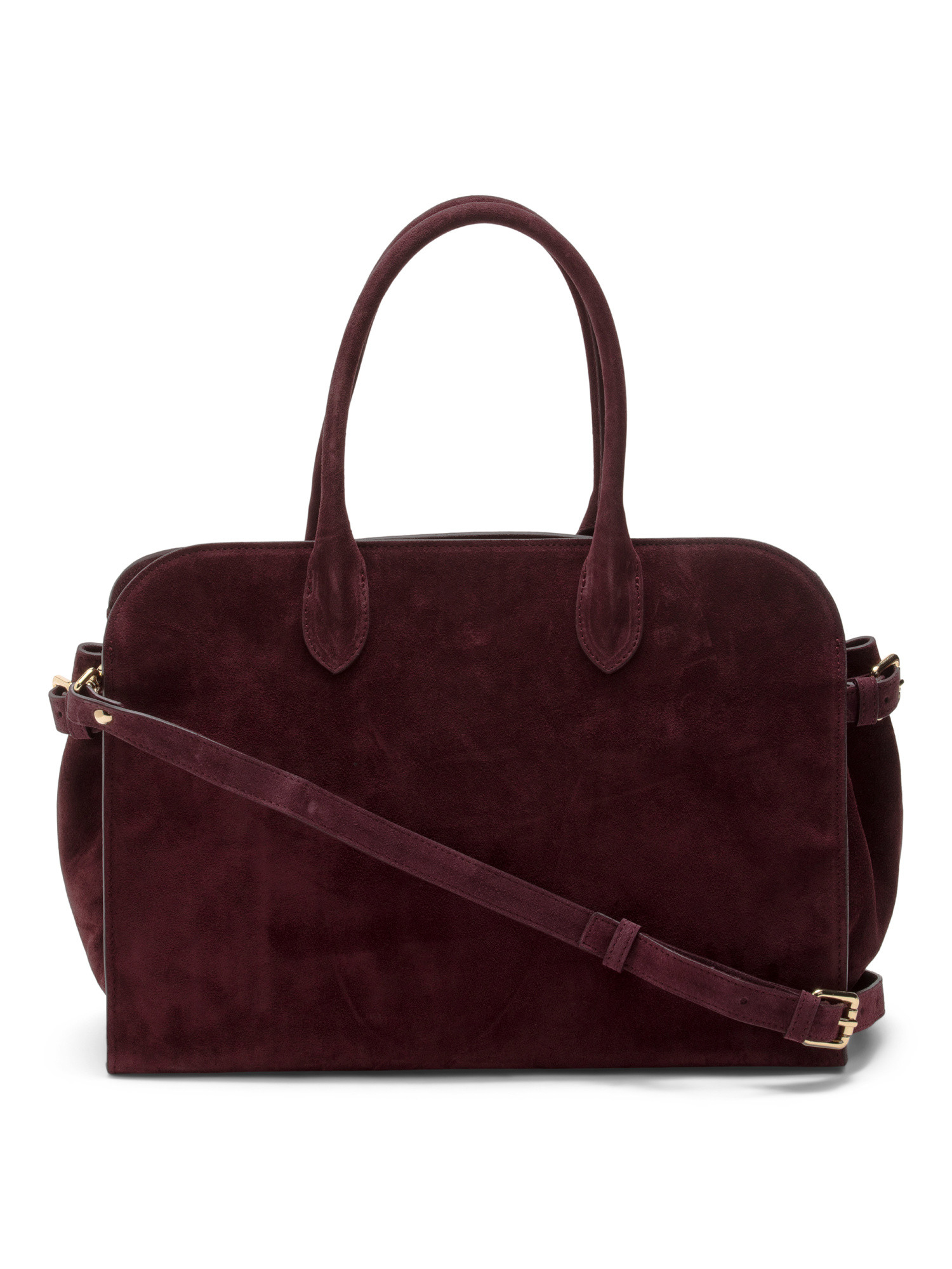Made In Italy Suede Annalou Satchel | TJ Maxx