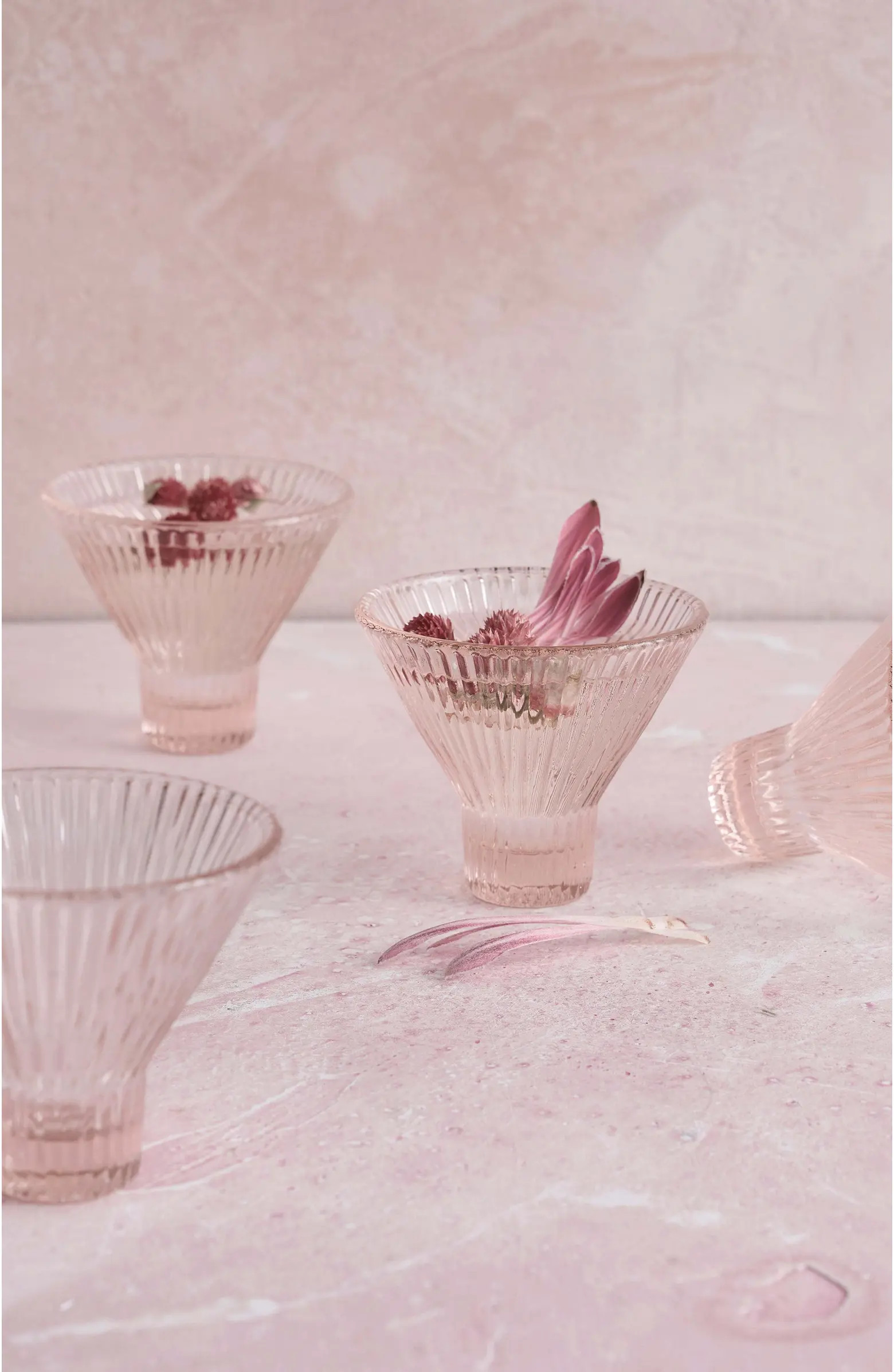 Pressed Pink Martini Glasses - Set of 4 | Nordstrom
